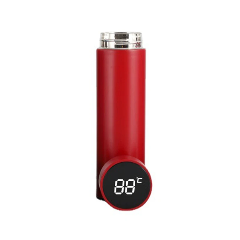 touch screen display temperature insulation bottle