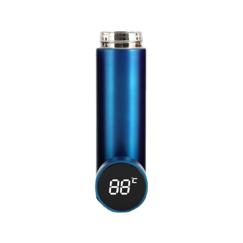 touch screen display temperature insulation bottle