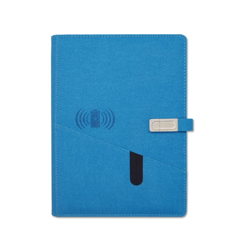 a5 wireless charging notebook with 16g usb flash drive