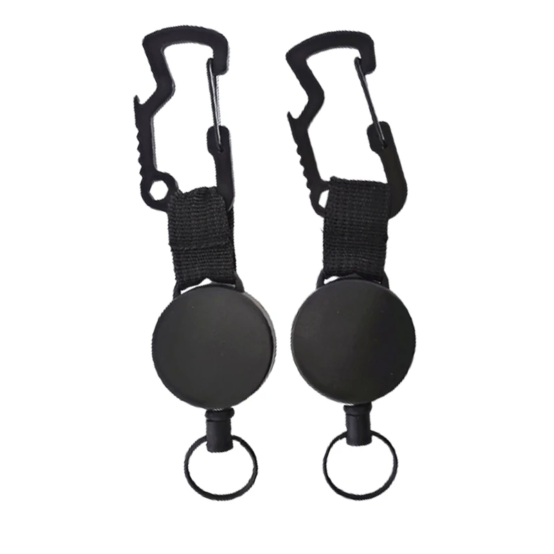 telescopic keychain with hex key and opener