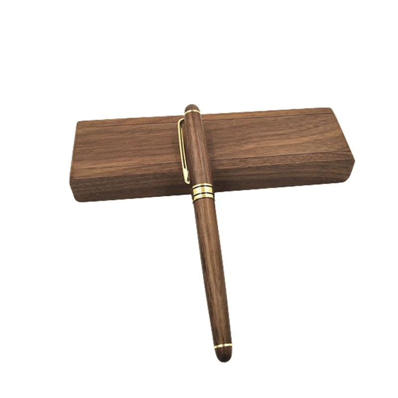 personalized wooden pen with folding case