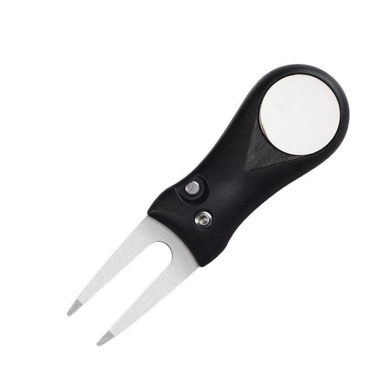 metal foldable golf divot repair tool
