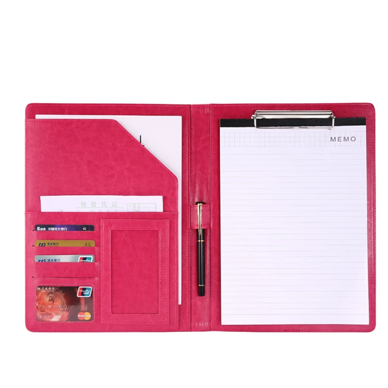 pu portfolio folder clipboard