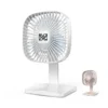 usb desktop fan with mobile phone holder