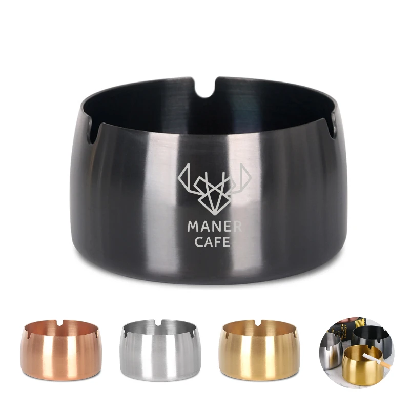 stainless steel ashtray