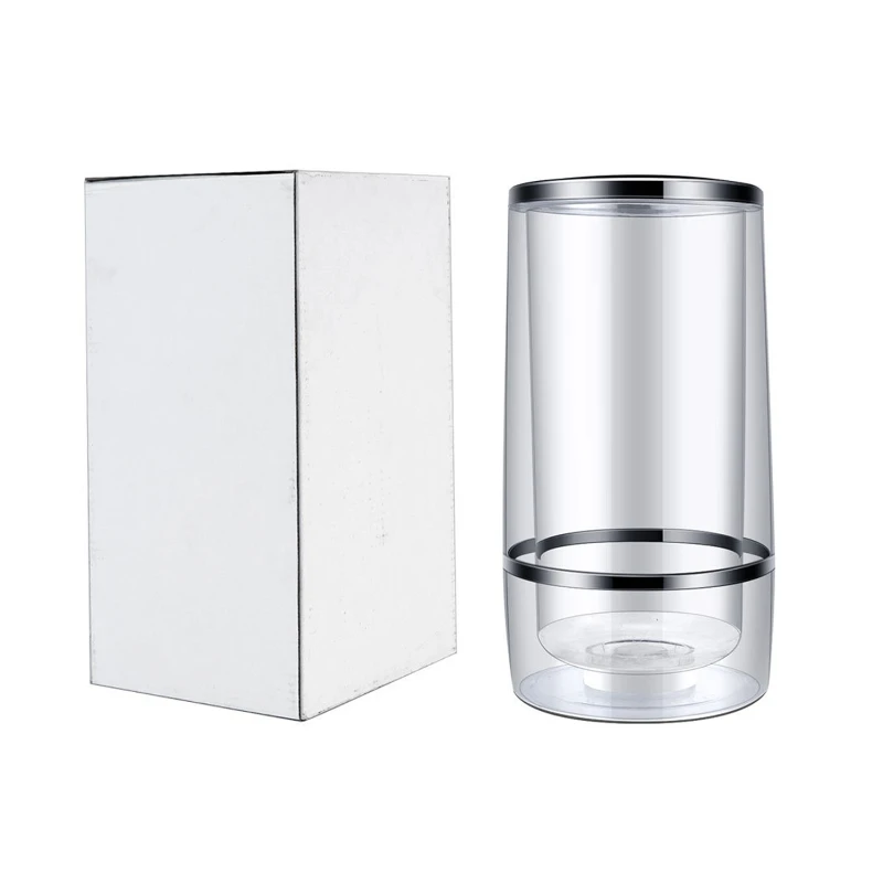 double walled bottle cooler