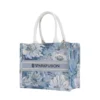 ladies large capacity linen tote bag
