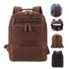 15.6" genuine leather business backpack