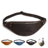Genuine Leather Sports Phone Waist Bag