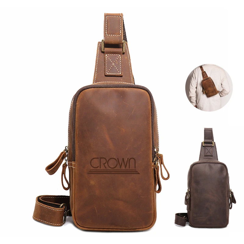 genuine leather shoulder bag