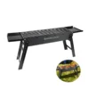portable folding charcoal barbecue grill