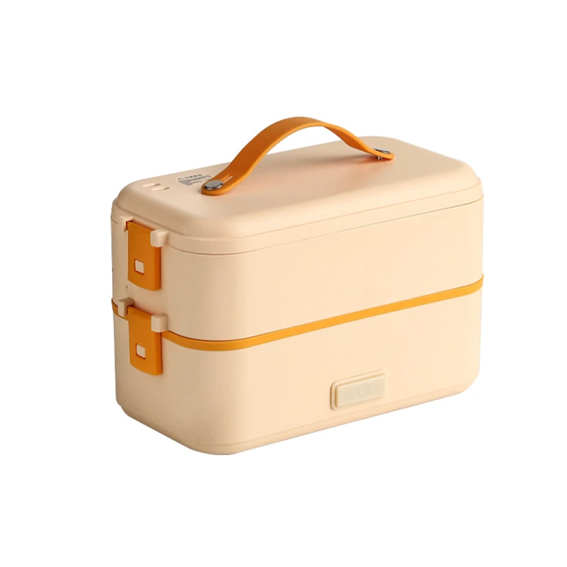 heated double layer insulated lunch box