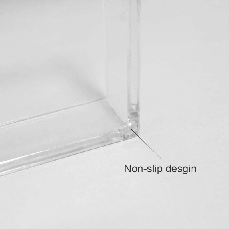 clear acrylic sticky note pad holder