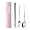 3 Piece Stainless Steel Cutlery Set With Storage Box