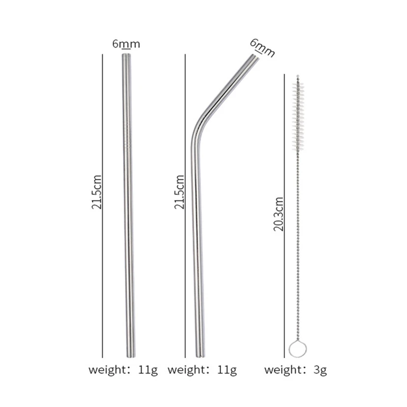 8 piece travel utensils with case