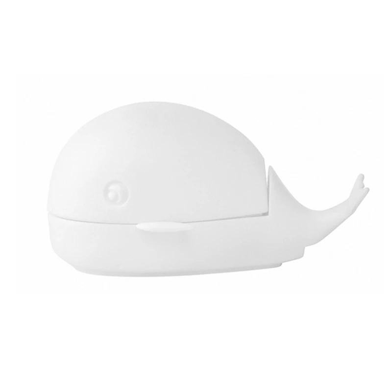 small whale laundry brush