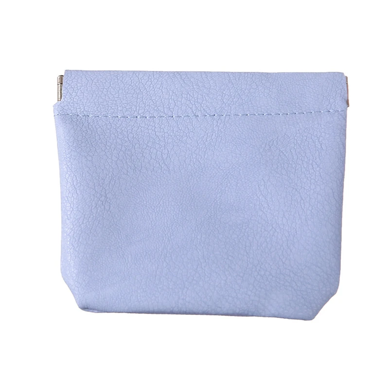 women mini squeeze closure coins purse
