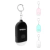 rechargeable self defense alarm keychian