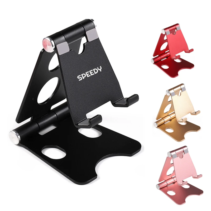 folding aluminum stand for phones