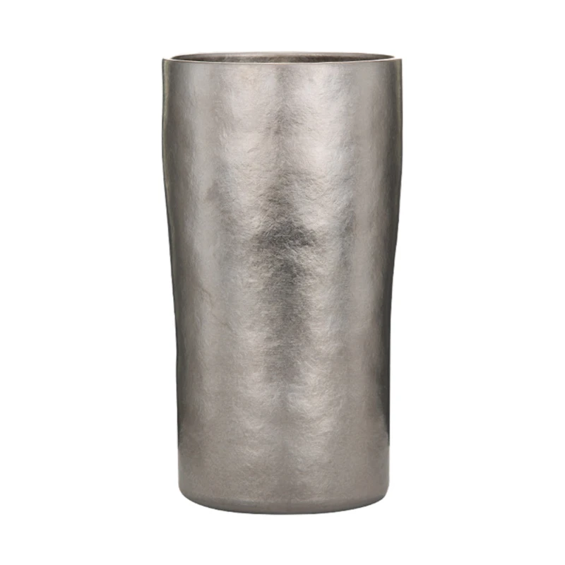 outdoor titanium double layer beer cup