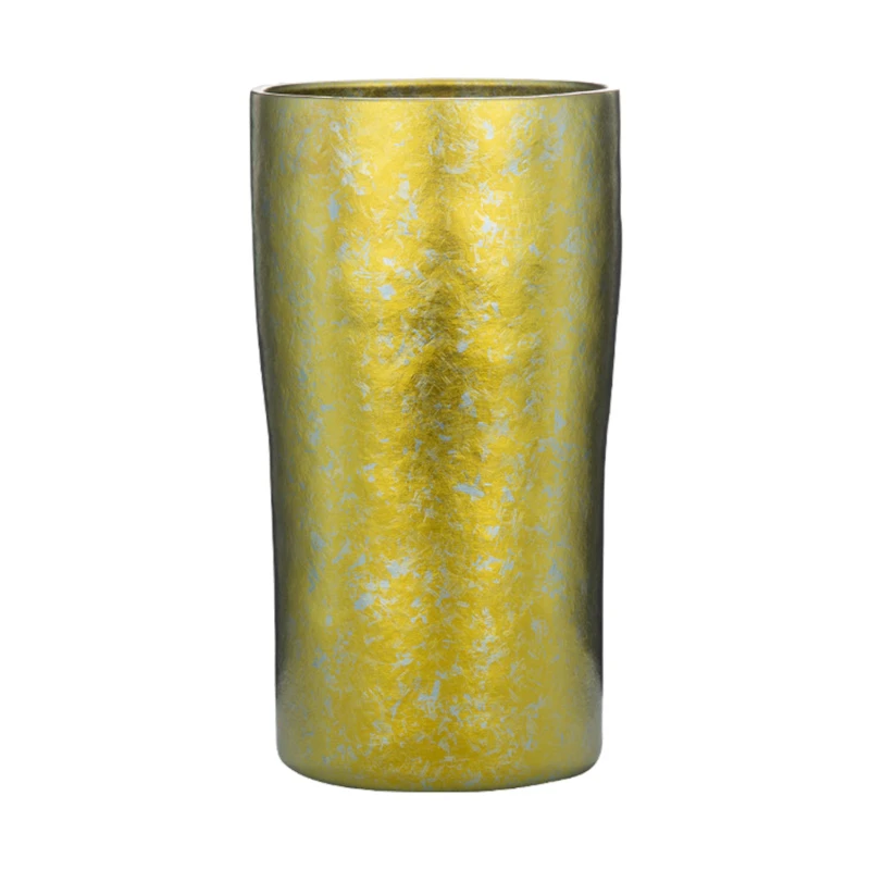 outdoor titanium double layer beer cup