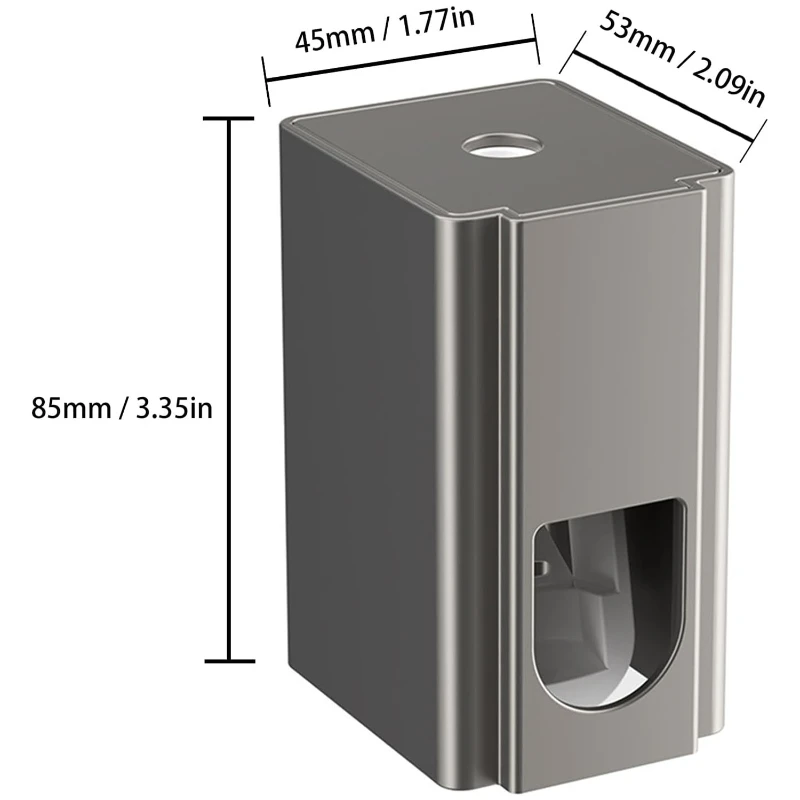 toothbrush holder automatic toothpaste dispenser