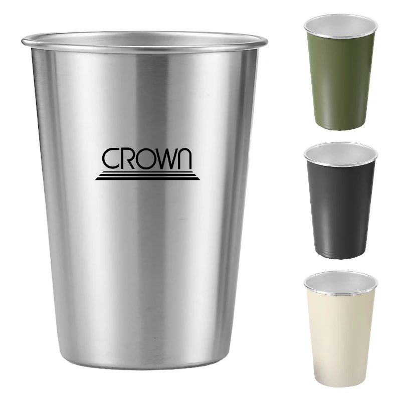 12 oz stainless steel pint cups