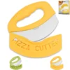 pizza cutter rocker blade with cover