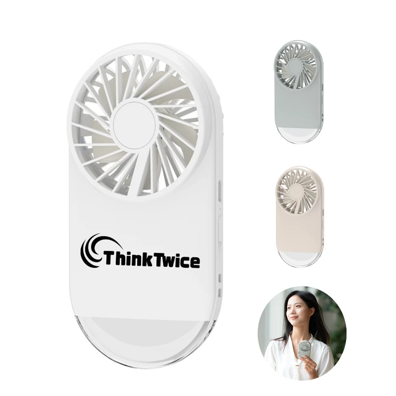 portable usb mini fan with night light