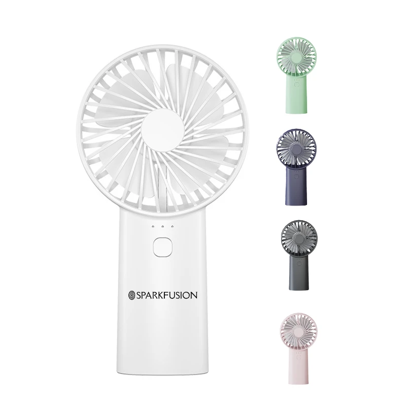 three speed usb rechargeable handheld fan