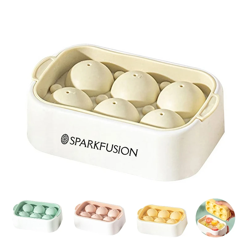 6 grid ice maker with lid