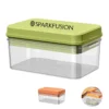 32 cube ice tray with snap lid