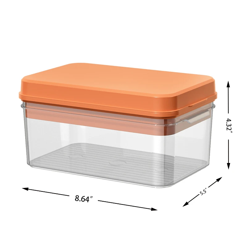 32 cube ice tray with snap lid