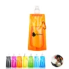 17oz foldable sipper portable drink pouch
