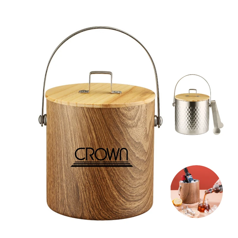 stainless steel ice bucket
