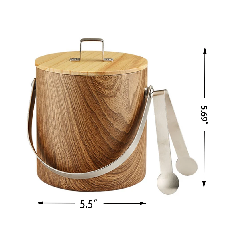 stainless steel ice bucket