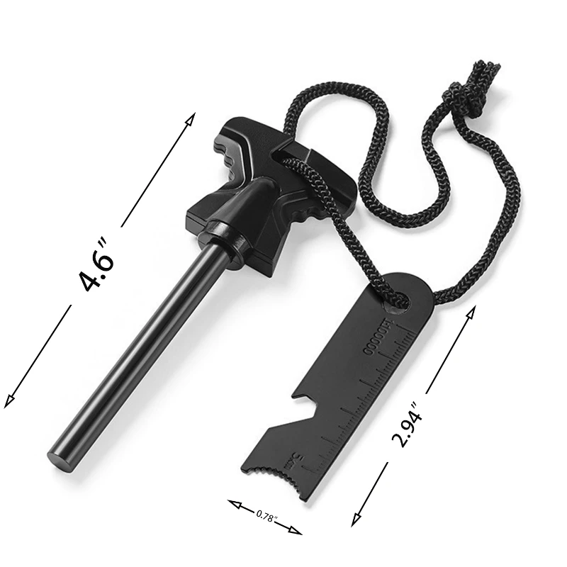 outdoor survival multi tool with fire starter