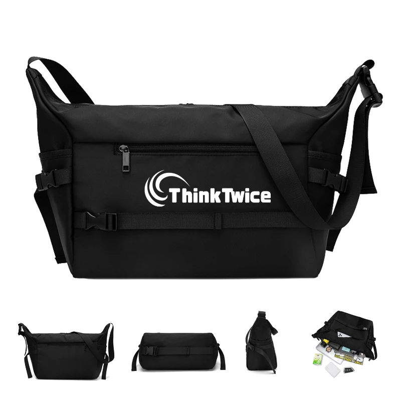 multi functional men's messenger bag