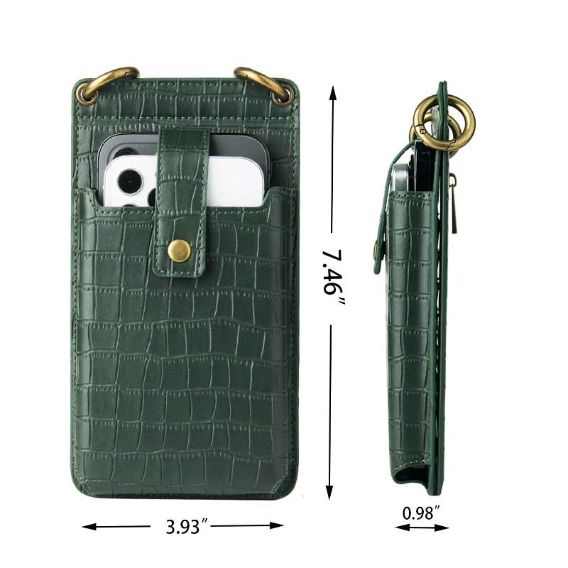 multipurpose crossbody phone wallet