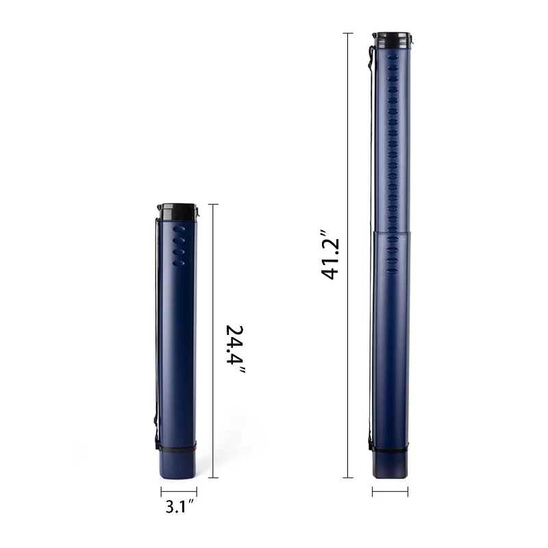 adjustable art storage tube