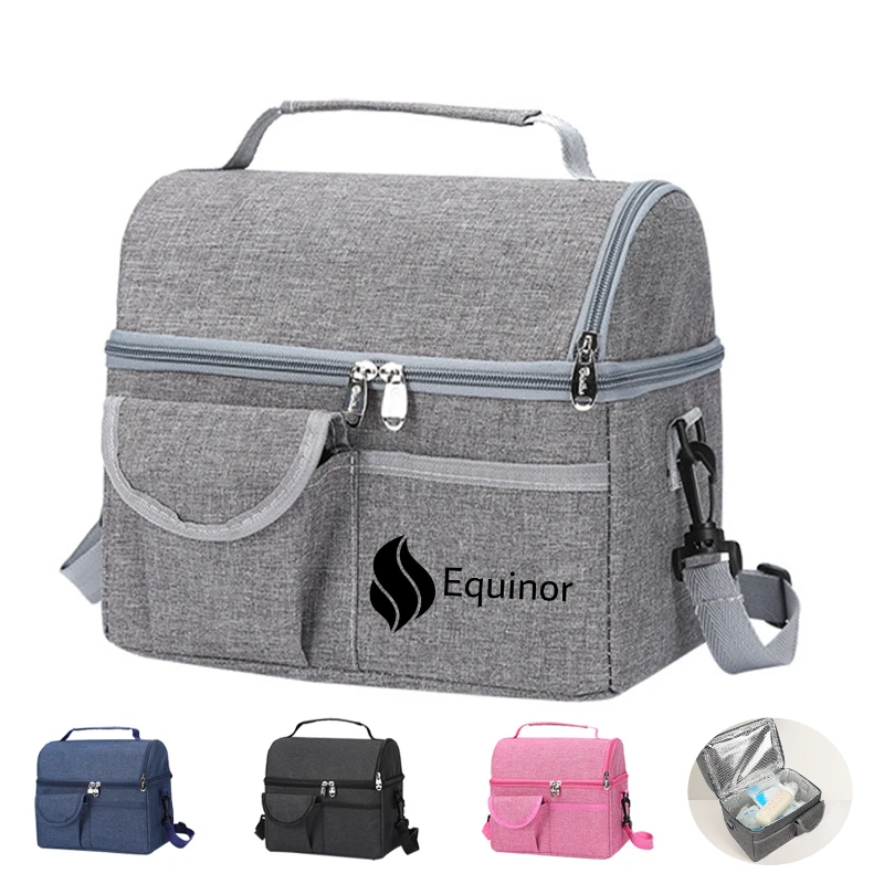 oxford insulated lunch bag