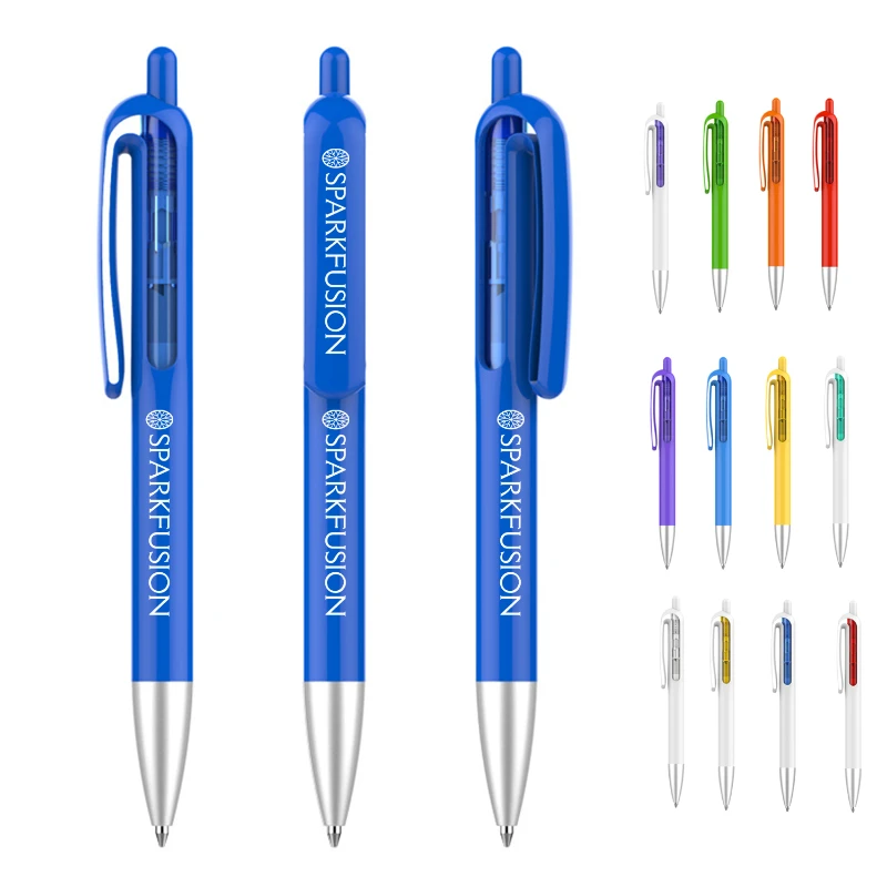 colored retractable ballpoint pen