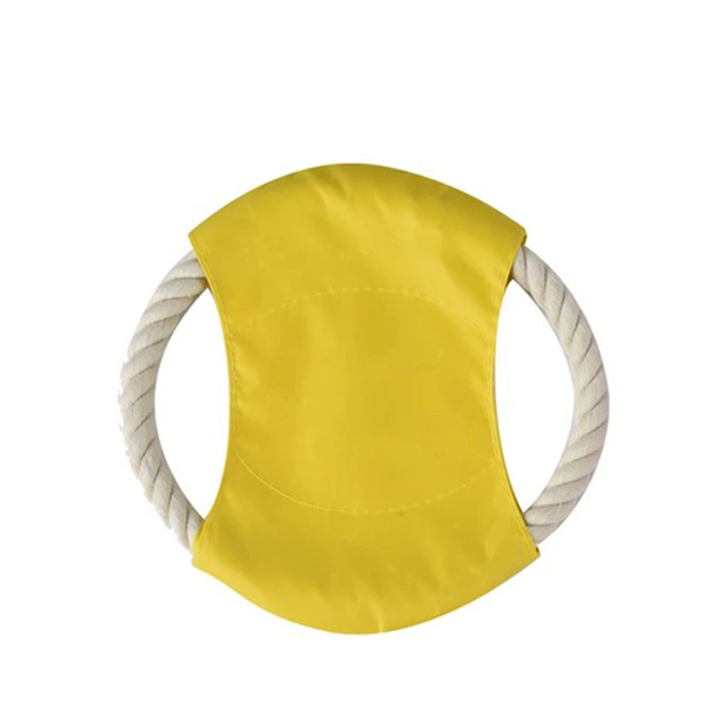 natural cotton rope pet dog flying saucers