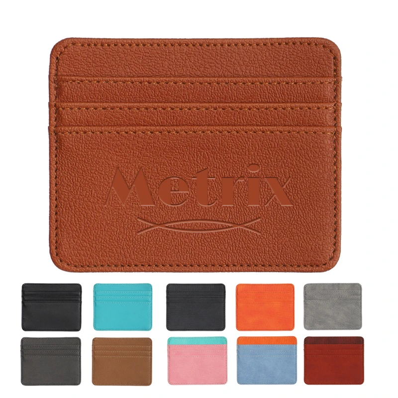 multi slot ultra thin id card holder