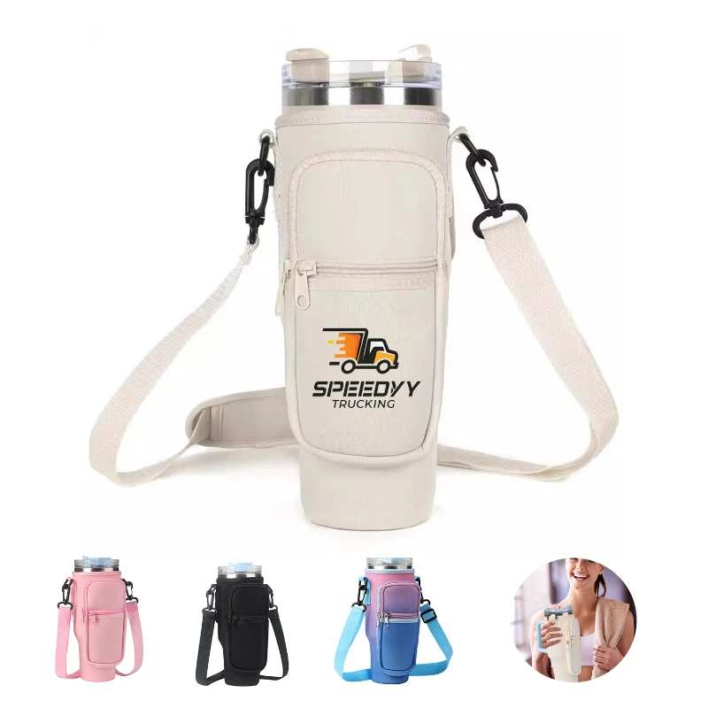 water bottle holder with strap for 40oz tumbler