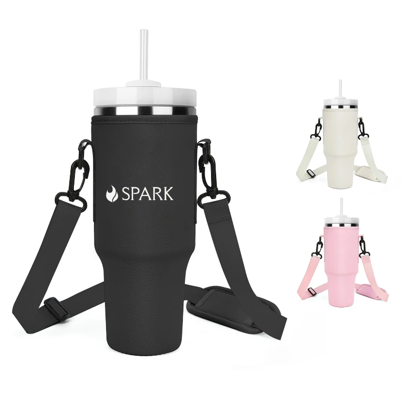 insulated neoprene tumbler carrying sleeve
