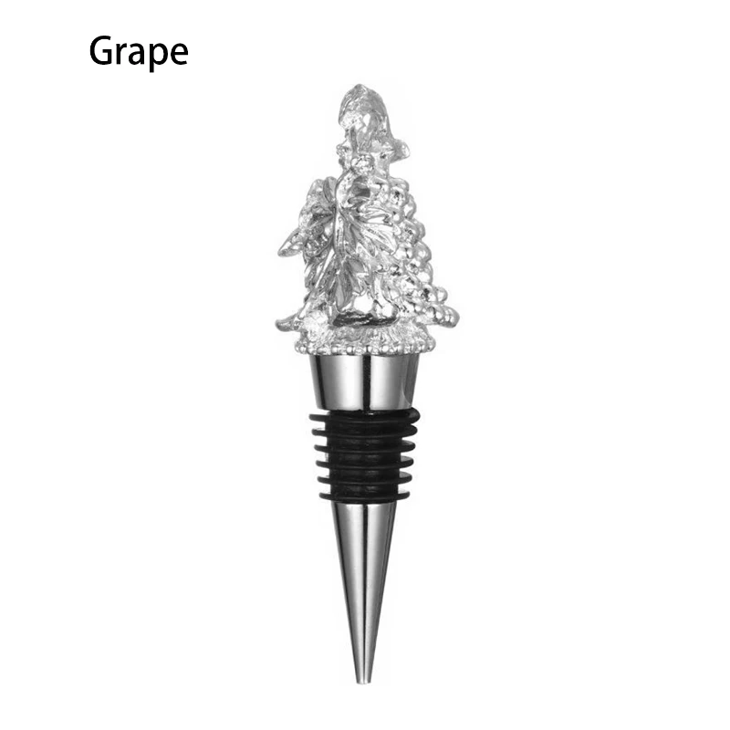 alloy animal head wine stopper