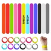customizable silicone slap bands