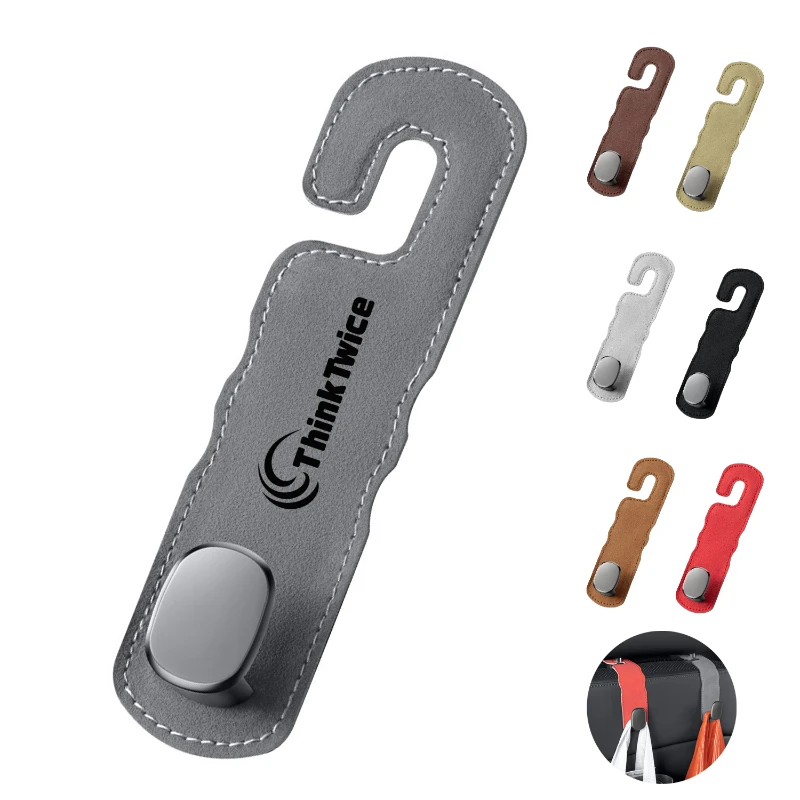 suede car seat back hook