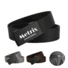 nylon ratchet belt with automatic buckle